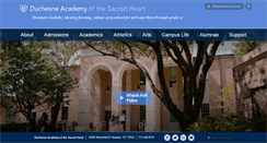 Desktop Screenshot of duchesne.org
