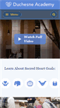 Mobile Screenshot of duchesne.org