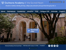 Tablet Screenshot of duchesne.org